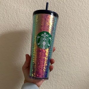 Limited Edition Sequin Holiday 24oz venti tumbler